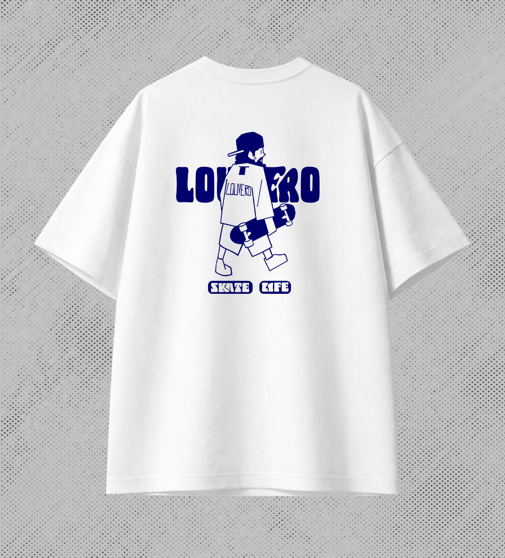 Remera oversize - SKATE LIFE