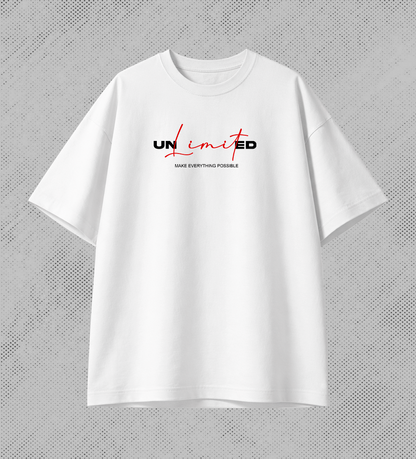 Remera oversize - UNLIMITED