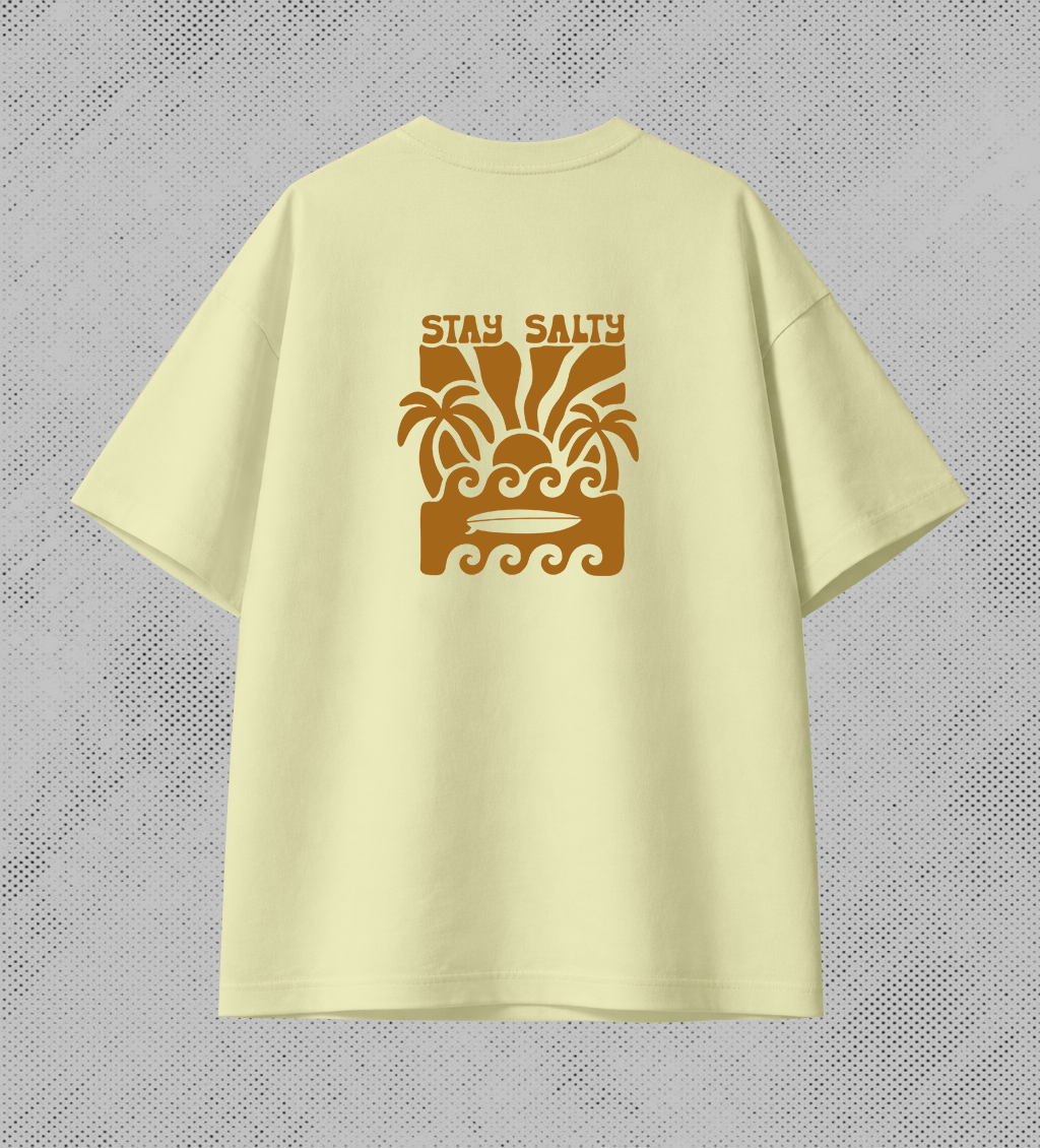 Remera oversize - STAY SALTY