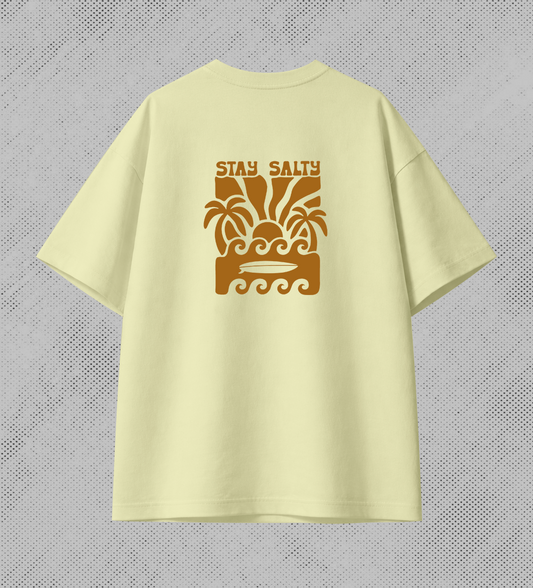 Remera oversize - STAY SALTY