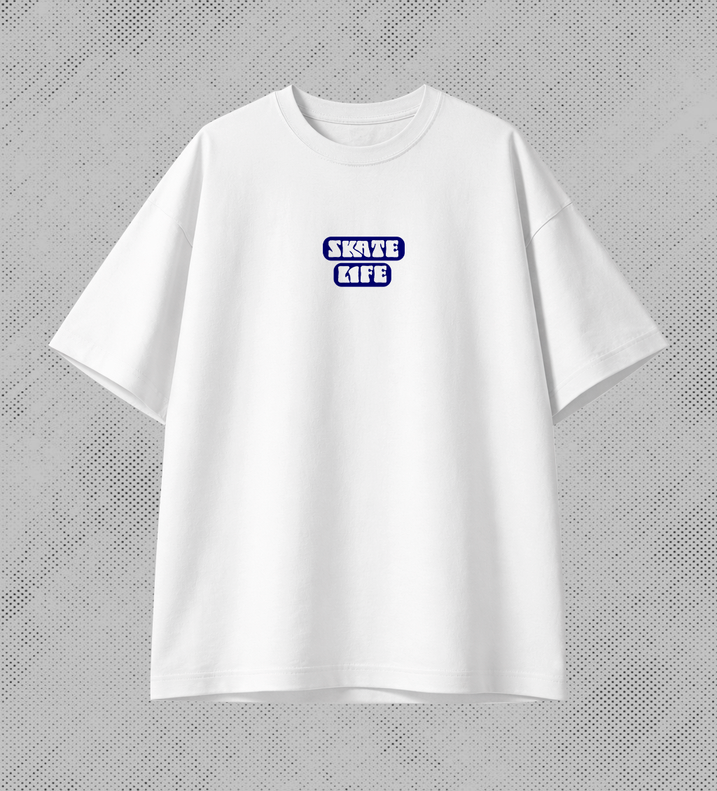 Remera oversize - SKATE LIFE