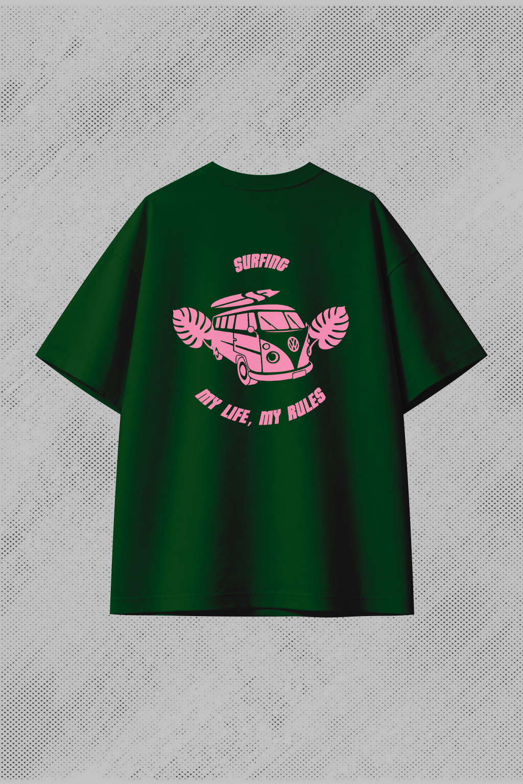 Remera oversize - SURFING LIFE